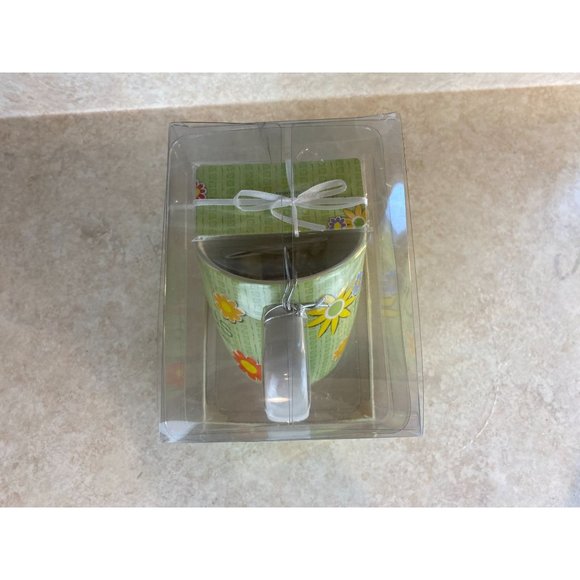 Cup of Friendship Light House Christian Products Co. Green Coffee Mug NEW in Pac - Picture 5 of 6